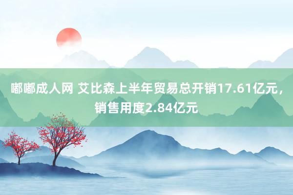 嘟嘟成人网 艾比森上半年贸易总开销17.61亿元，销售用度2.84亿元