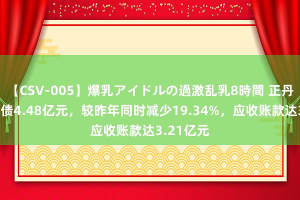 【CSV-005】爆乳アイドルの過激乱乳8時間 正丹股份总欠债4.48亿元，较昨年同时减少19.34%，应收账款达3.21亿元