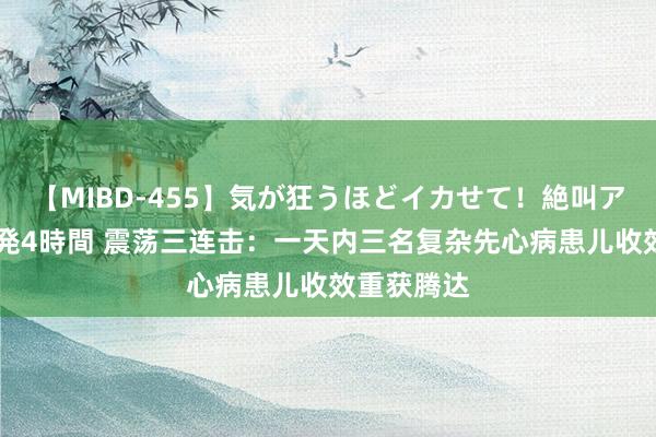 【MIBD-455】気が狂うほどイカせて！絶叫アクメ50連発4時間 震荡三连击：一天内三名复杂先心病患儿收效重获腾达